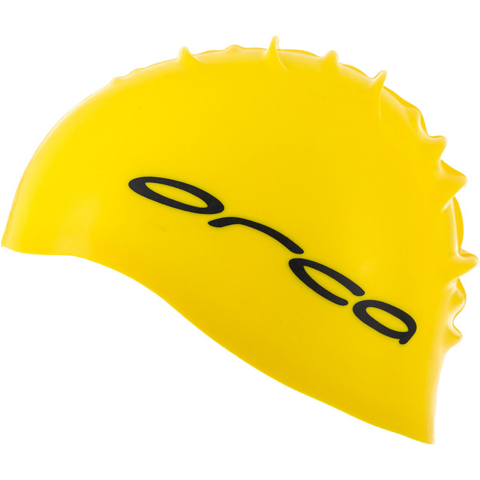2021 Orca Silicone Swim Cap DVA00050 - Yellow