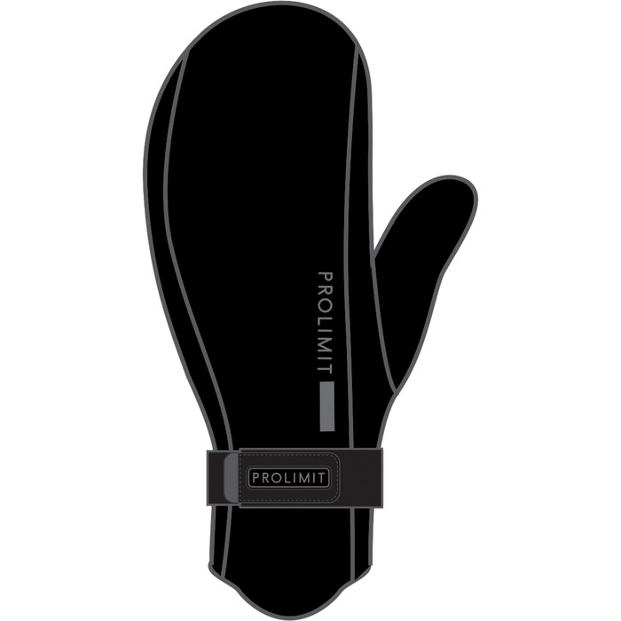 2020 Prolimit 3mm Gesloten Palm Direct Grip Wetsuit-wanten 00185 - Zwart