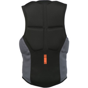 2019 Prolimit Half Padded Front Zip Slider Impact Vest Black / Orange 63032