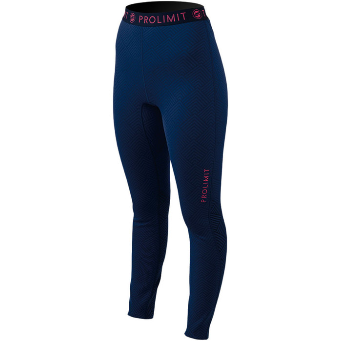 Prolimit Ladies SUP Athletic rapide Dry Pantalon bleu / rose 74760
