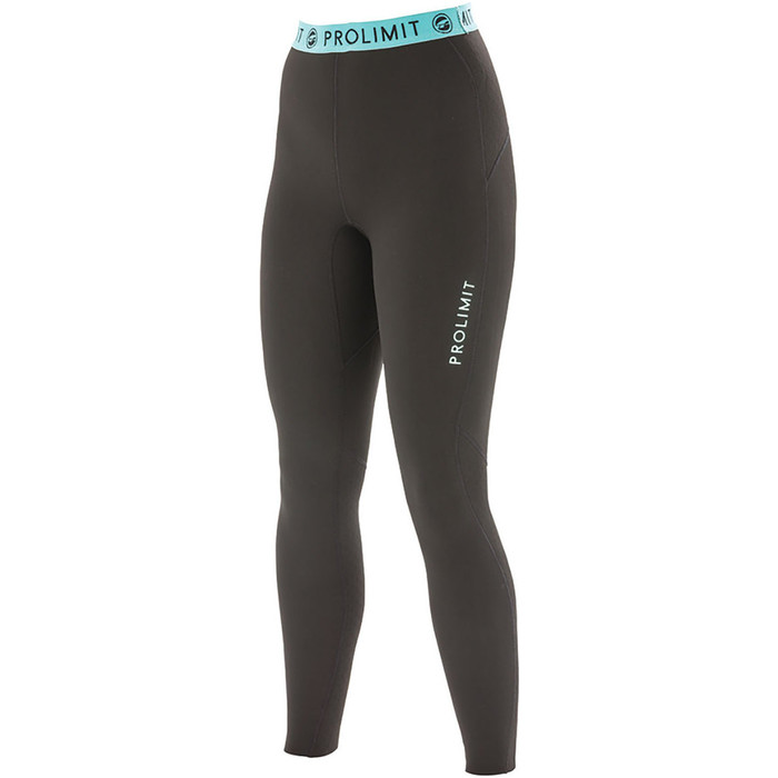 2018 Prolimit Womens 2mm Airmax Pantalones SUP de neopreno negro / Aqua 84730