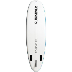  2018 Quiksilver ISUP 9'6x32 "Inflvel Stand Up Paddle Board Inc. Bomba, Paddle, Bag & Leash EGLISQS096