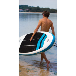  2018 Quiksilver ISUP 9'6x32 "gonflable Stand Up Paddle Board Inc. Pompe, palette, sac et laisse EGLISQS096