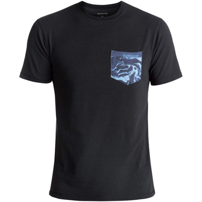 Camiseta De Surf Quiksilver Bubble Uv50 Negro Eqywr03093