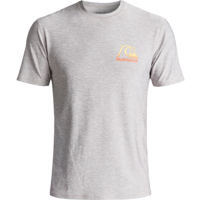 Quiksilver Heritage Uv50 Surf Tee Silver Eqywr03092