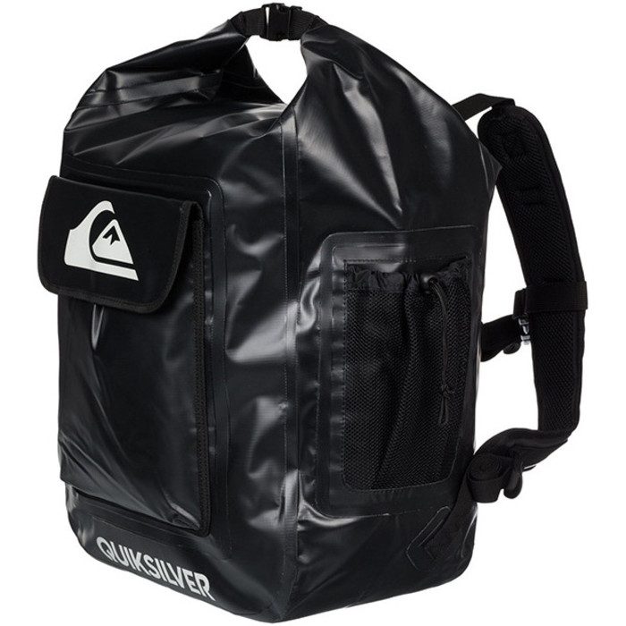 Quiksilver Deluxe Wet Dry Bag / Back Pack Nero EGLQSWBBKP