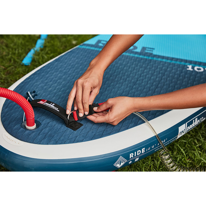 2023 Red Paddle Co 10'6 Ride Stand Up Paddle Board, Bag, Pump, Paddle & Leash - Hybrid Tough Package