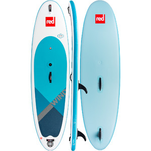 2019 Red Paddle Co Windsup 10'7 Gonflable Stand Up Paddle Board + Sac, Pompe, Palette Et Laisse