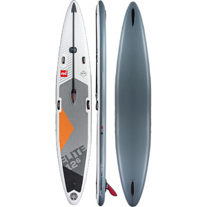 2019 Red Paddle Co Elite 12'6 X 28 "uppblsbar Stand Up Paddle Board + Vska, Pump, Paddle & Leash