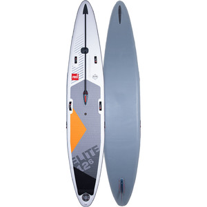 2020 Red Paddle Co Elite MSL 12'6 "x 26" Aufblasbares Stand Up Paddle Board - Carbon 50 / Nylon Paddel Paket