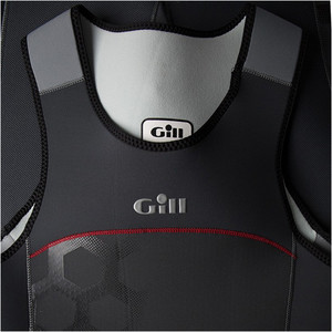 2022 Gill Race Firecell 3/2mm Gbs Skiff Suit Graphite / Cinza Rs16