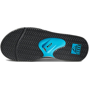 Reef Fanning Bottle Opener Flip Flops LIGHT GREY / BLUE R02026 -  Accessories | Watersports Outlet
