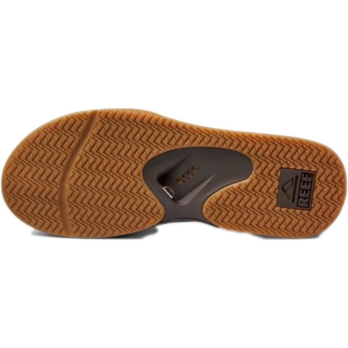 2024 Reef Hombres Fanning Chanclas / Sandalias RF002026 - Brown / Chicle