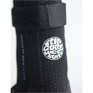 2019 Rip Curl Flashbomb 3mm Split Toe Neoprene Boot BLACK WBO7HF