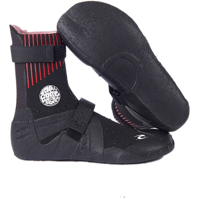 2022 Rip Curl Flashbomb 3mm Hidden Split Toe Wetsuit Boots WBOYHF - Black