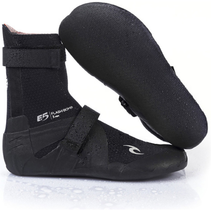 2019 Rip Curl Flashbomb 7mm Round Toe wetsuit Boot WBO7JF