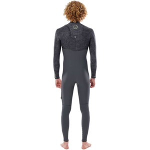 2020 Rip Curl Mens E-Bomb 4/3mm Zip Free Wetsuit WSMYDE - Charcoal Grey