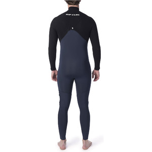 2020 Rip Curl Hombres Flashbomb 3/2mm Gbs Zip Free Wetsuit Slate Wsm9cf