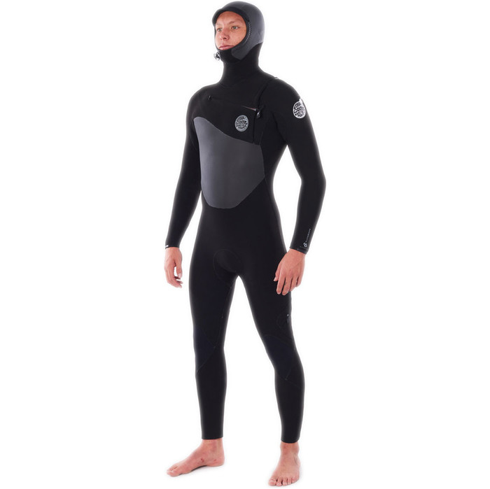 Black Camo GUL Mens 5/4mm Response FX Chest Zip Wetsuit Thermal Warm Hot 