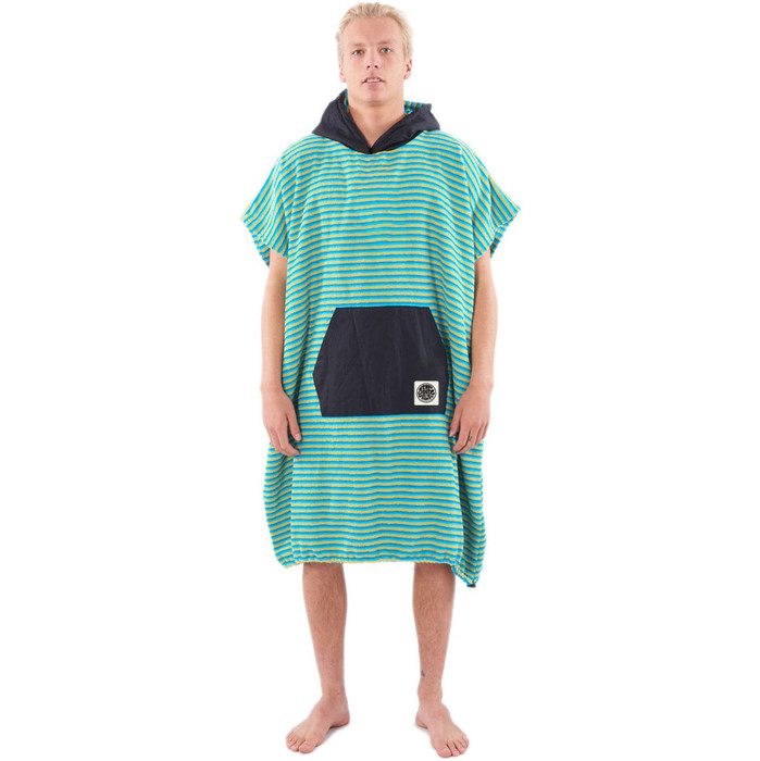 2021 Rip Curl Surf Sock Changing Robe Poncho CTWBH9 - Blue