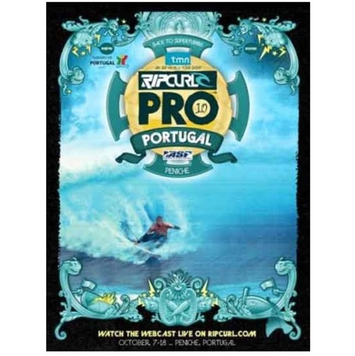 Rip Curl PROMO ONLY Portugal 2010 Surf Poster
