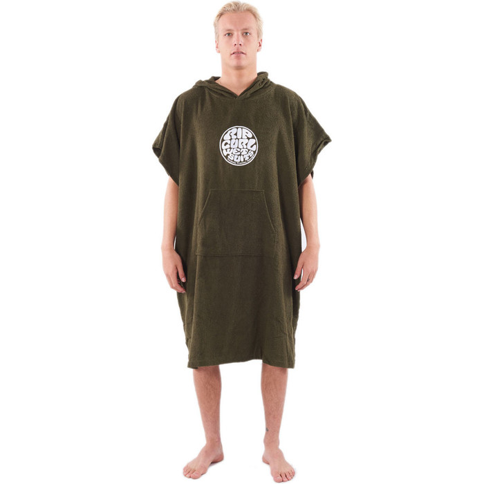 2020 Rip Curl Nass Wie Wechsel Robe Poncho Ctwce1 - Dunkle Olive