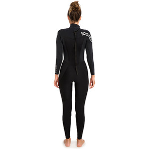 2020 Rip Curl Mulheres Omega 5/3mm Back Zip Gbs Wetsuit Preto Wsm4mw