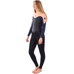2021 Rip Curl Womens Omega 4/3mm Back Zip Wetsuit WSM9CW - Peach