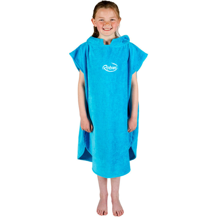 2024 Robies Classic Robe  langer 8/9 ans Turquoise