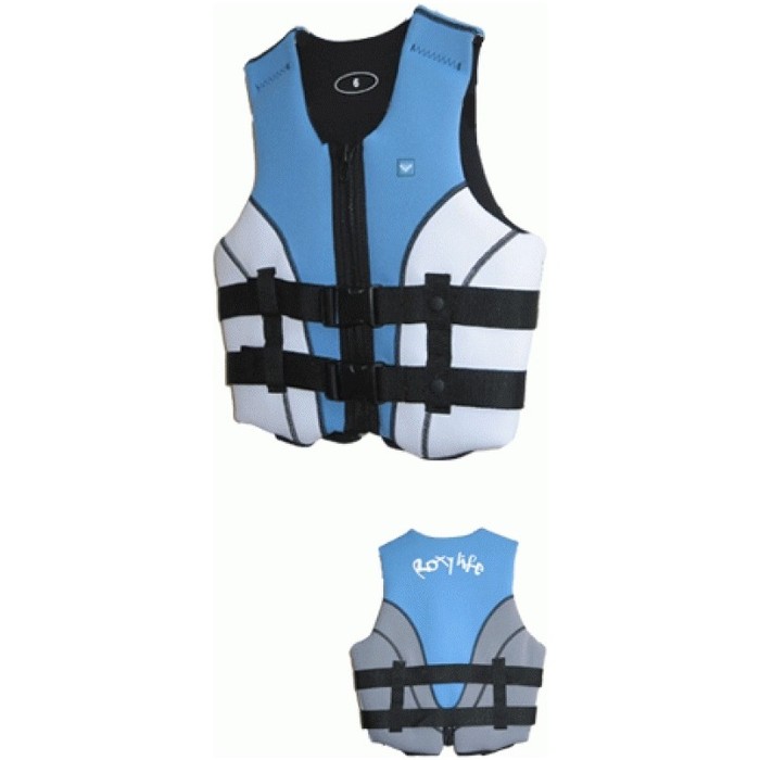 Quiksilver Roxy Impact Ski Vest blue/white 14 only - Accessoires - Gilets  et | Wetsuit Outlet