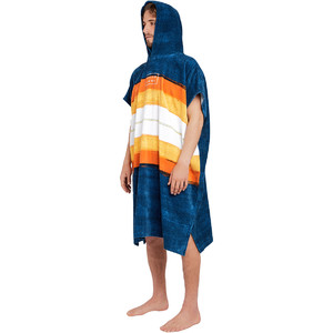 2019 Billabong Hoodie Handdoek Poncho / Changing Robe Leisteen Korte Mouw Leisteen H4br01