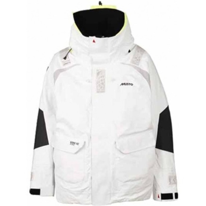 Musto MPX Offshore Race Gore-Tex Jacket in bianco SM1265