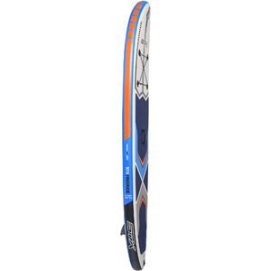 2019 Stx 10'6 "x 32" Stand Up Paddle Board Gonflable Freeride, Pagaie, Pompe Et Sac Bleu / Blanc / Orange 70610