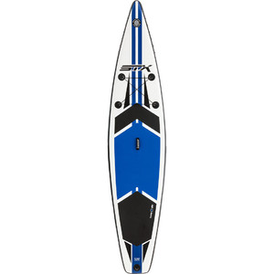 2018 STX 12'6 x 32 "Race Stand Up Paddle Board gonfiabile, pagaia, borsa, pompa e guinzaglio blu 70651