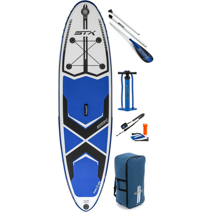 2019 Stx 9'8 "x 30" Stand Up Paddle Board Gonflable Freeride, Pagaie, Sac, Pompe Et Laisse 70600
