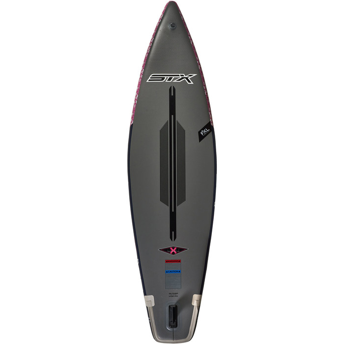 2021 Stx Touring Pure 10'6 Aufblasbares Stand Up Paddle Board -Paket - Board, Paddel, Tasche, Pumpe Und Leine - Lila / Blau