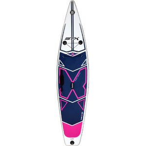 Stx 11'6 X 32 "x-lys Ren Turnering Oppustelig Stand Up Paddle Board , Padle, Taske, Pumpe Og Snor Lilla