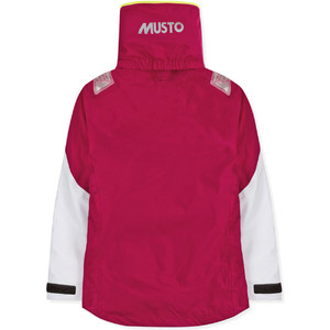 2020 Musto Womens BR2 Offshore Jacket & Trouser Combi Set - Cerise / White / Black