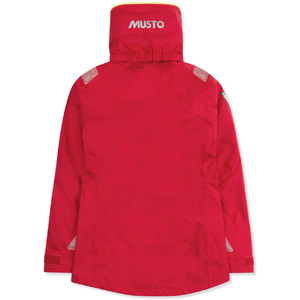 2020 Musto Vrouwen Br2 Offshore-jacket & Broek Combi Set - Rood / Zwart