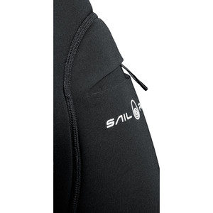 2021 Sail Racing Masculina Orca 5mm Back Zip Fato De Vela 50-116 - Carbono