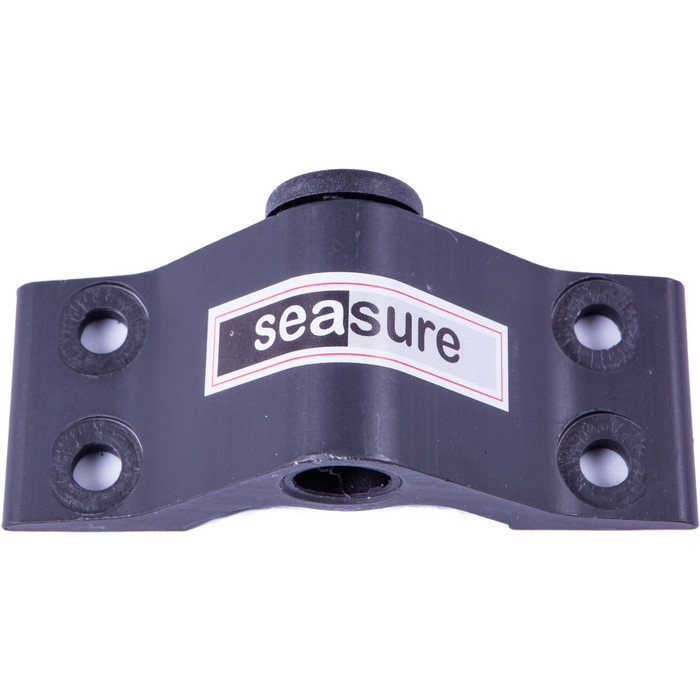 Sea Sure 8mm Bottom Transom Gudgeon 4-Hole Mounting With Carbon Brush - 5mm Mounting Holes