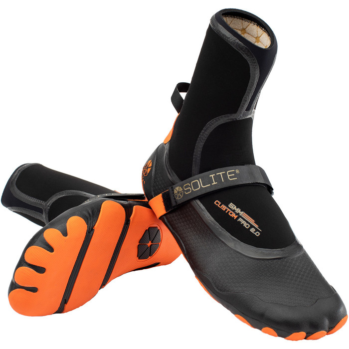 2024 Solite Custom Pro 2.0 5mm Neopreen Laarzen 21002 - Oranje / Zwart