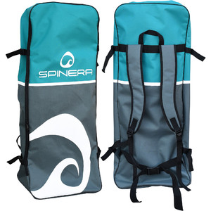 2021 Spinera Supventure 12'0 Opblaasbaar Stand Up Paddle Board , Tas, Pomp & Paddle-pakket - Blauw