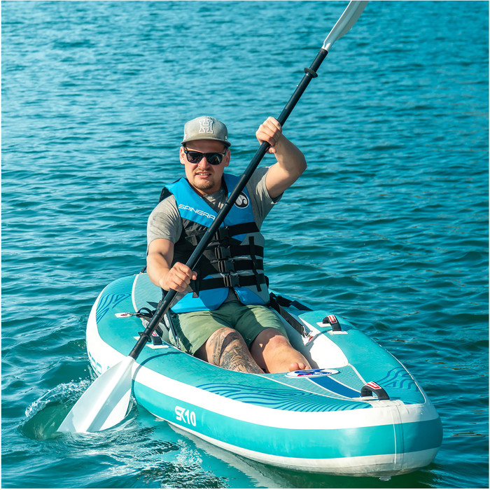 2022 Spinera SK 10'0 1 Person Inflatable SupKayak Package - Blue