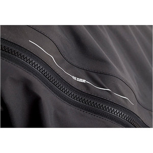 2019 Typhoon Ezeedon 3 Drysuit Front Zip + Fabric Socks & Underfleece Grey 100158