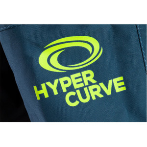 2019 Typhoon Hypercurve 4 Back Zip Drysuit Teal / Cinza Incluindo Kit Bolsa 100170