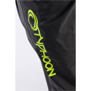 2021 Typhoon Junior Rookie Drysuit Refuerzos De Neopreno Gris / Verde Azulado 100172