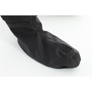 2021 Typhoon Multisport 5 Drysuit Latex Seal Fabric Socks + Con Zip Inc Underfleece BLUE / BLACK 100166