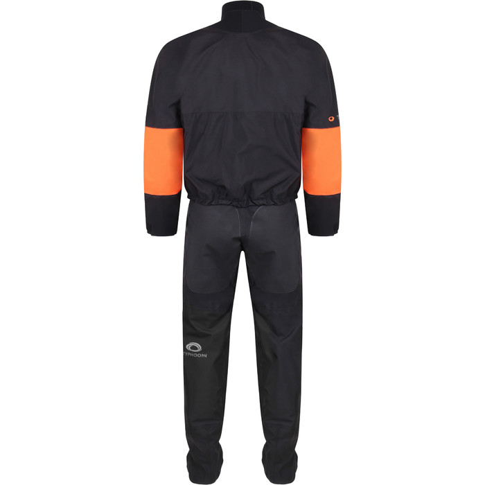 2024 Typhoon Roan Hinge Zip Drysuit 100184 - Orange / Graphit