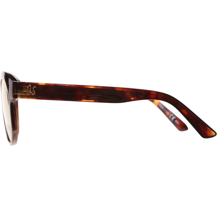 2021 US The Nathi Sunglasses 2604 - Gloss Tortoise Shell / Grey Gold Chrome Lenses